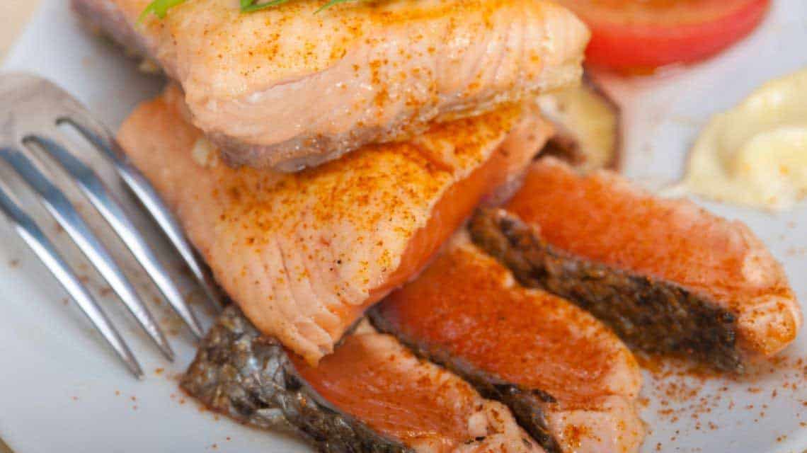 Subtle Paprika Salmon