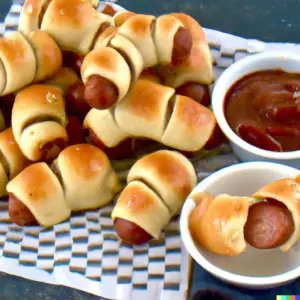 Frozen Pigs In A Blanket dips