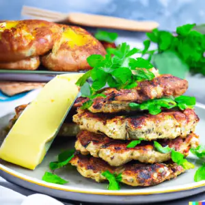 homemade Turkey Burgers in an Air Fryer 